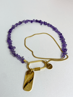 Radiante Amethyst Necklace