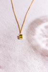 Birthstone Necklace - August / Peridot