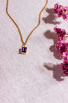 Birthstone Necklace - September / Sapphire