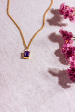 Birthstone Necklace - September / Sapphire