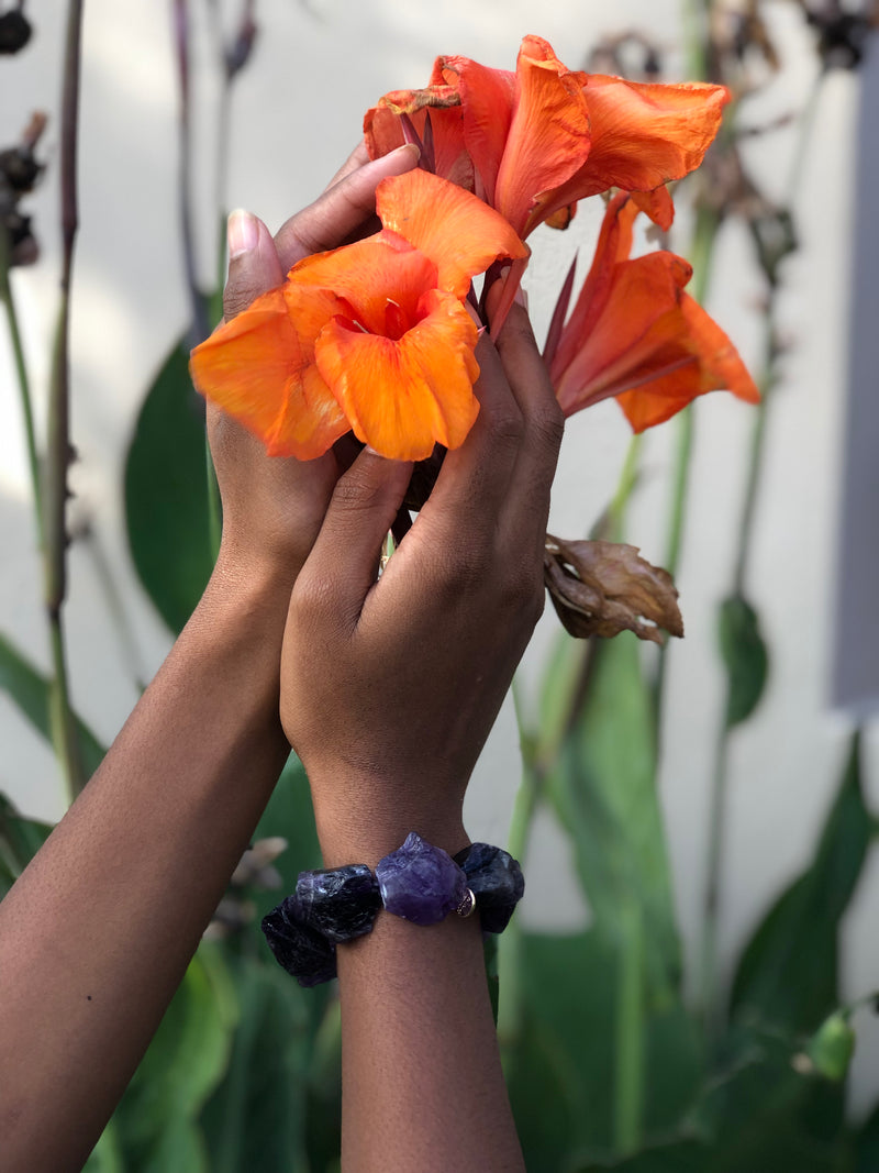 RAW The Amethyst Bracelet