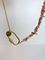 Radiante Rhodochrosite Necklace