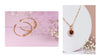 Abundance Necklace & Hoops Set